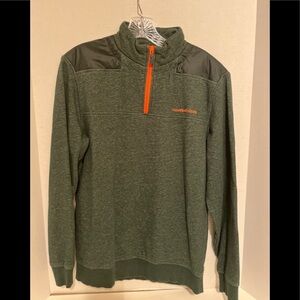 Vineyard Vines Green Quarter-Zip Jacket